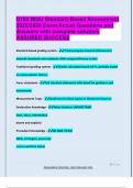 D184 WGU Standard-Based Assessment  2025&sol;2026 Exam Actual Questions and  Answers with complete solution&vert;  ASSURED SUCCESS