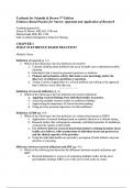 Test Bank For Evidence Based Practice for Nurses Appraisal and Application of Research By Schmidt &
