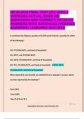 HR BLOCK FINAL TEST &lpar;ITC 2025&rpar; 2  VERSIONS ACTUAL EXAM 200  QUESTIONS AND CORRECT DETAILED  ANSWERS WITH RATIONLES &lpar;VERIFIED  ANSWERS&rpar; &vert; ASSURED SUCCESS