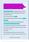 OHIO NOTARY PUBLIC EXAM 2025  UPDATE &vert;&vert; MOST TESTED ALL EXAM  QUESTIONS WITH VERIFIED ANSWERS  GRADED A&plus; &vert;&vert; ASSURED SUCCESS