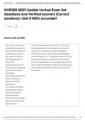 NUR280 2025 Update &vert;Actual Exam Set Questions And Verified Answers &lpar;Correct solutions&rpar; &vert; Get It 100&percnt; Accurate&excl;&excl;
