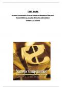 Test Bank  for Strategic Compensation&colon; A Human Resources Management Approach&comma;  Second Edition by Joseph J&period; Martocchio and Samhaber  Chapters 1-13 Covered