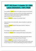NUFT 202 PACKAGE DEAL EXAMS&colon;&colon;&colon; Q&A LATEST 2024&sol;2025