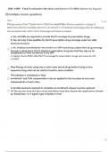 2025 AHIP - Final Examination Questions and Answers &lpar;Verified
