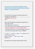 Ohio Notary Public 2025 UPDATED EXAM MOST TESTED  QUESTIONS AND CORRECT ANSWERS&lpar;VERIFIED ANSWERS &rpar; GRADED A&plus; &vert;ASSURED SUCCESS &excl;&excl;