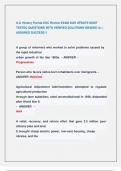 U&period;S&period; History Florida EOC Review EXAM 2025 UPDATE MOST  TESTED QUESTIONS WITH VERIFIED SOLUTIONS GRADED A&plus; &vert;  ASSURED SUCCESS &excl;&excl;