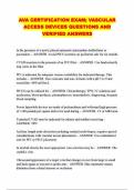 ALL  AVA PACKAGED EXAMS&colon; QUESTIONS WITH RIGHT ANSWERS