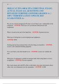 SKILLCAT EPA 608 & EPA CORE FINAL EXAM &vert;  ACTUAL EXAM ALL QUESTIONS AND  DETAILED VERIFIED ANSWERS GRADED A&plus; &vert;  100&percnt; VERIFIED LATEST UPDATE 2025  GUARANTEED A&plus;