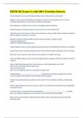 EBTM 365 Exam 2 &vert;&vert; with 100&percnt; Errorless Answers&period;