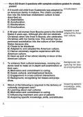 Nurs 333 Exam 3 questions with complete solutions graded A&plus; already passed