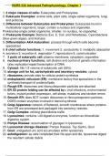 NURS 530 Advanced Pathophysiology Chapter 1