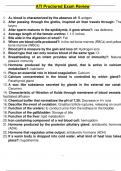 ATI Proctored Exam Review 2025