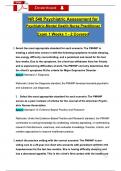 NR548 &sol; NR 548 Exam 1 &lpar;Week 1 - 2&rpar; Tested Qs with Ans  &lpar;Latest 2025 &sol; 2026&rpar;&colon; Psychiatric Assessment for PMHNP - Chamberlain