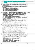 Nursing 333 exam 1 questions correctly answered to pass