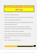 68w LPC Exam Questions and Answers 100&percnt; Pass