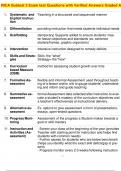 RICA Subtest 3 Exam test Questions with Verified Answers Graded A&plus;