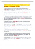NIMS-IS 200&period;c &vert;Final Exam Verified Questions And  Answers &vert; Guaranteed Success