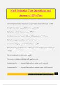 NYS Esthetics Test Questions and Answers 100&percnt; Pass