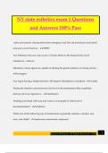 NY state esthetics exam 1 Questions and Answers 100&percnt; Pass