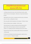 PSCI 2306 Bundled Exams Questions and Answers 100&percnt; Pass Guaranteed&comma; Reviewed 2025
