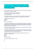 US Coast Guard ASVAB EXAM 2024 REAL EXAM QUESTIONS AND CORRECT ANSWERS &lpar;VERIFIED ANSWERS&rpar;&vert;AGRADE