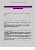 CHESP Exam Questions And Answers 100&percnt; Guaranteed Pass&period;