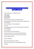 WGU D443&sol;D443 PACKAGED EXAMS&excl;&excl;&excl;&excl;