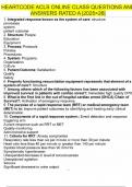 HEARTCODE ACLS ONLINE CLASS QUESTIONS AND ANSWERS RATED A &vert;2025>26&vert;