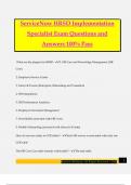 ServiceNow HRSD Implementation Specialist Exam Questions and Answers 100&percnt; Pass