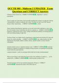 OCCTH 585 - Midterm 2 UPDATED Exam Questions and CORRECT Answers