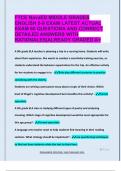 FTCE EXAM PACKAGE DEAL QUESTIONS AND VERIFIED DETAILED ANSWERS &vert; 100&percnt; GUARANTEED PASS &vert; ALREADY GRADED A&plus;