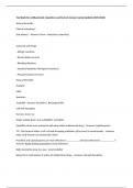 Test Bank for Antibacterials- Questions and Correct Answers Latest Update &lpar;2025-2026&rpar;