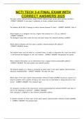 NCTI EXAM QUESTIONS and ANSWERS 2025 LATEST PACKAGE