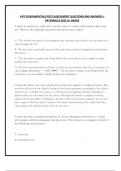 VATI FUNDAMENTALS POST-ASSESSMENT QUESTIONS AND ANSWERS &plus;  RATIONALES 2025 A&plus; GRADE