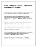 IFSTA 7th Edition Chapter 1 Study guide&period; Questions with answers
