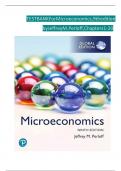 TEST BANK FOR MICROECONOMICS 7TH EDITION By jeffrey M&period; Perloff - ComPlete All Chapters &lpar;VERIFIED&rpar;