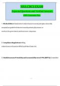NHA CBCS Exam Review 2025 Questions and Revised Correct Answers  Latest 2025&sol;2026 COMPLETE FREQUENTLY MOST TESTED QUESTIONS WITH COMPLETE SOLUTION &sol;GET IT 100&percnt; ACCURATE&excl;&lpar;Graded A&plus;&rpar;