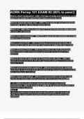 AORN Periop 101 EXAM  2 &lpar;Latest 2024 &sol; 2025 Update&rpar; Actual Exam Question and answers &vert; Verified Expected Questions and Revised Correct Answers &vert; 100&percnt; correctly solved &vert; complete solutions &vert; Graded A&plus; &lpar;Complete and Accurate&rpar; 100&percnt; Pass &vert; key terms &vert; 100&percnt; Gu