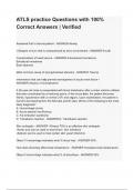 ATLS practice Questions &lpar;2024 &sol; 2025&rpar; Expected Questions and Revised Correct Answers &vert; 100&percnt; Guarantee Pass &lpar; A&plus; GRADED 100&percnt; VERIFIED&rpar;