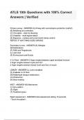 ATLS 10th Questions &lpar;2024 &sol; 2025&rpar; Expected Questions and Revised Correct Answers &vert; 100&percnt; Guarantee Pass &lpar; A&plus; GRADED 100&percnt; VERIFIED&rpar;
