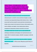 HRB FINAL EXAM&vert;2025 UPDATE  &vert;ACTUAL EXAM QUESTIONS AND  VERIFIED ANSWERS&sol;ACCURATE  SOLUTIONS &vert;GET IT 100&percnt; CORRECT&excl;&excl;  ALREADY GRADED A&plus;