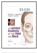 TEST BANK FOR ILLUSTRATED ANATOMY OF THE HEAD AND NECK 5TH EDITION BY MARGARET J&period;FEHRENBACH &lpar;ALL CHAPTERS COVERED&rpar; &lpar;GRADED A&plus;&rpar;