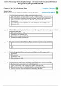 TEST BANK For Davis Advantage for Pathophysiology Introductory Concepts and Clinical Perspectives 3rd Edition By Theresa Capriotti&comma; All 42 Chapters Covered&comma; Verified Latest Edition