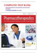 COMPLETE TEST BANK&colon; Pharmacotherapeutics For Advanced Practice Nurse Prescribers  Fifth Edition By Teri Moser Woo Rn Phd Latest Update&period;
