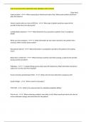 SUPINE POSITION EXAM WITH QUESTIONS AND ANSWERS &lpar;100&percnt; SOLVED&rpar;