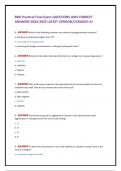 BBK Practical Final Exam QUESTIONS AND CORRECT ANSWERS 2024-2025 LATEST VERSION&sol;&sol;GRADED A&plus;