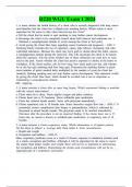 WGU D220 Informatics In The Healthcare Professions Exam 1 &vert;&vert; With Questions & Solutions &lpar;100&percnt; Verified&rpar; 2024&vert;2025
