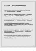 JD Exam 1 with correct answers