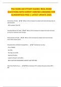 PSU ECON 102 STTUDY GUIDE&vert; REAL EXAM QUESTIONS WITH EXPERT VERIFIED ANSWERS FOR GUARANTEED PASS &vert; LATEST UPDATE 2025