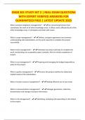 ENGR 301  EXAMS BUNDLE &vert; QUESTIONS WITH EXPERT VERIFIED ANSWERS FOR GUARANTEED PASS &vert; LATEST UPDATE 2025